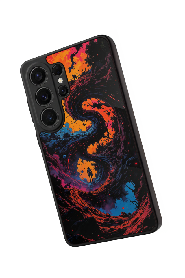 Samsung Galaxy S26 Ultra Uyumlu Abstract Tasarımlı Glossy Premium Kılıf