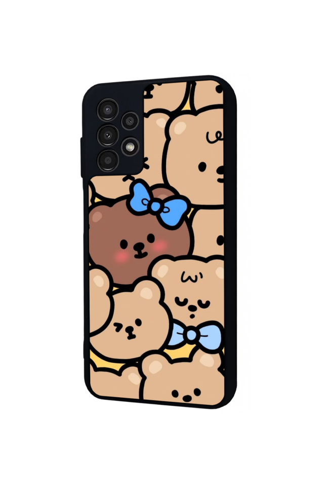 Samsung Galaxy A23 Uyumlu Ayı Tasarımlı Glossy Premium Kılıf