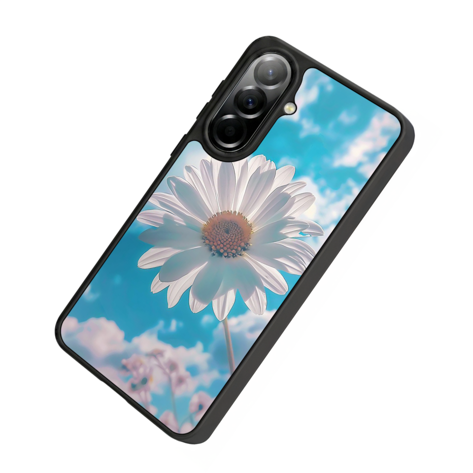 Samsung Galaxy A37 Uyumlu Cicek Tasarımlı Glossy Premium Kılıf