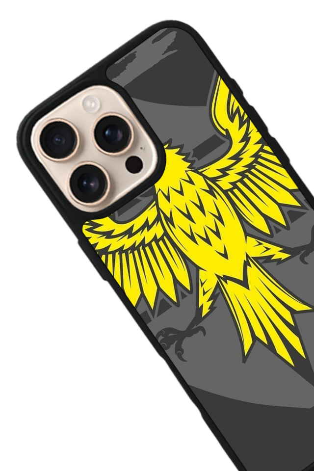 iPhone 16 Pro Max Uyumlu Fenerbahce Tasarımlı Glossy Premium Kılıf