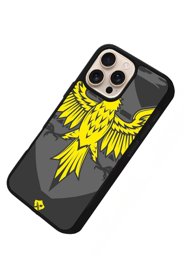 iPhone 16 Pro Max Uyumlu Fenerbahce Tasarımlı Glossy Premium Kılıf