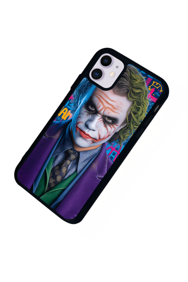iPhone 11 Uyumlu Joker Tasarımlı Glossy Premium Kılıf