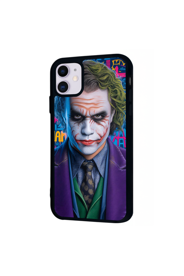 iPhone 11 Uyumlu Joker Tasarımlı Glossy Premium Kılıf