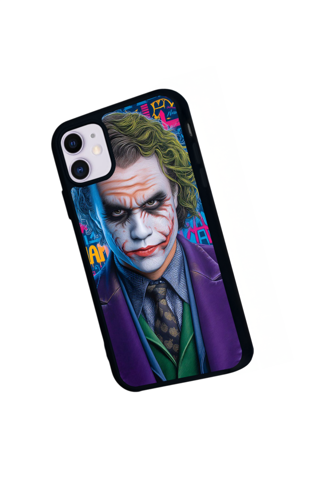 iPhone 11 Uyumlu Joker Tasarımlı Glossy Premium Kılıf