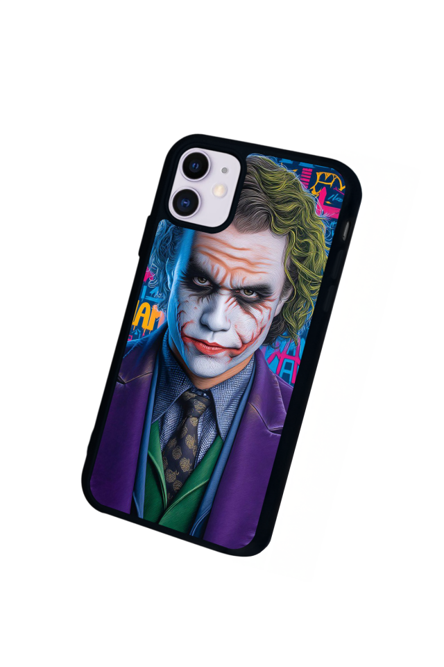 iPhone 11 Uyumlu Joker Tasarımlı Glossy Premium Kılıf