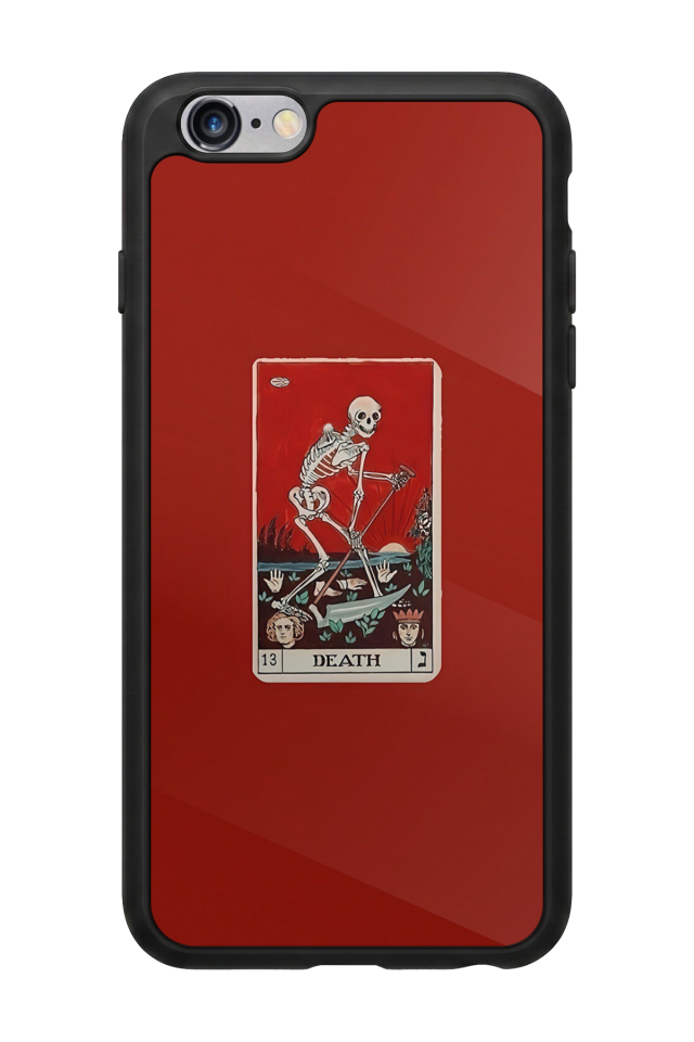 iPhone 6s Plus Uyumlu Kirmizi Tasarımlı Glossy Premium Kılıf