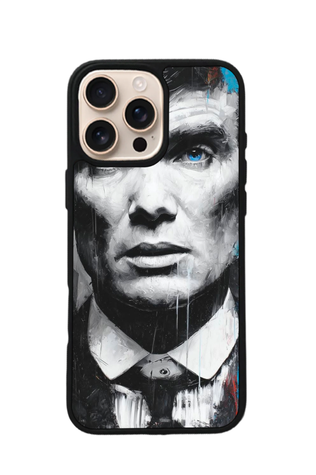 iPhone 14 Pro Max Uyumlu Peaky Blinders Tasarımlı Glossy Premium Kılıf
