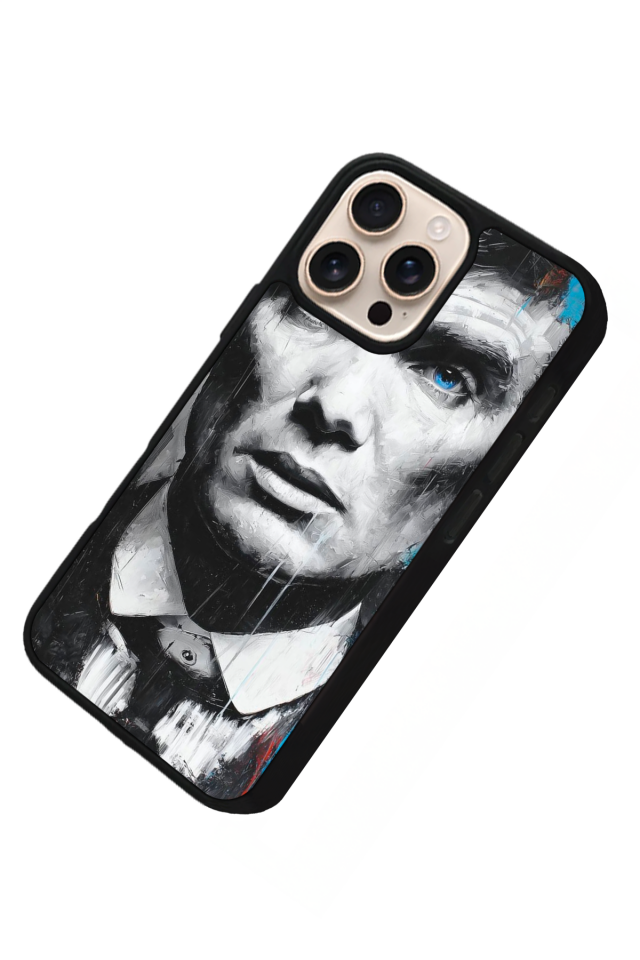 iPhone 14 Pro Max Uyumlu Peaky Blinders Tasarımlı Glossy Premium Kılıf