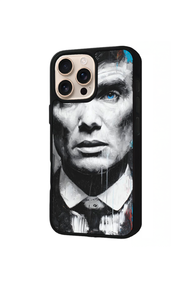 iPhone 14 Pro Max Uyumlu Peaky Blinders Tasarımlı Glossy Premium Kılıf