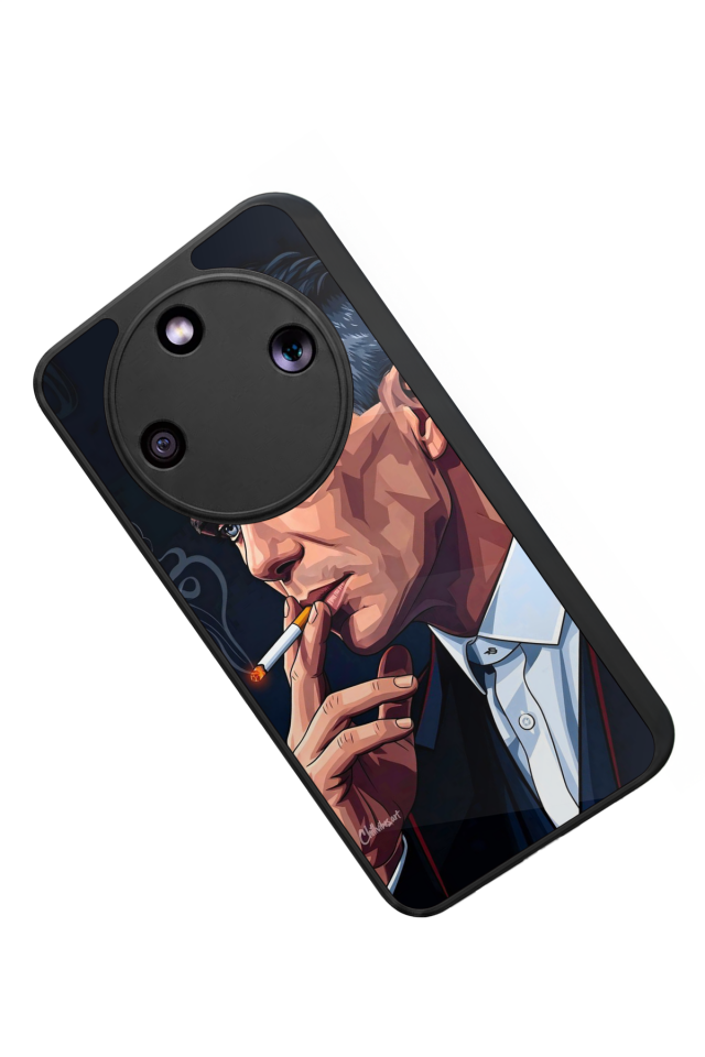 Honor Magic 8 Lite Uyumlu Peaky Blinders Tasarımlı Glossy Premium Kılıf