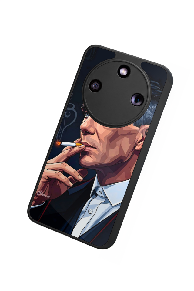 Honor Magic 8 Lite Uyumlu Peaky Blinders Tasarımlı Glossy Premium Kılıf