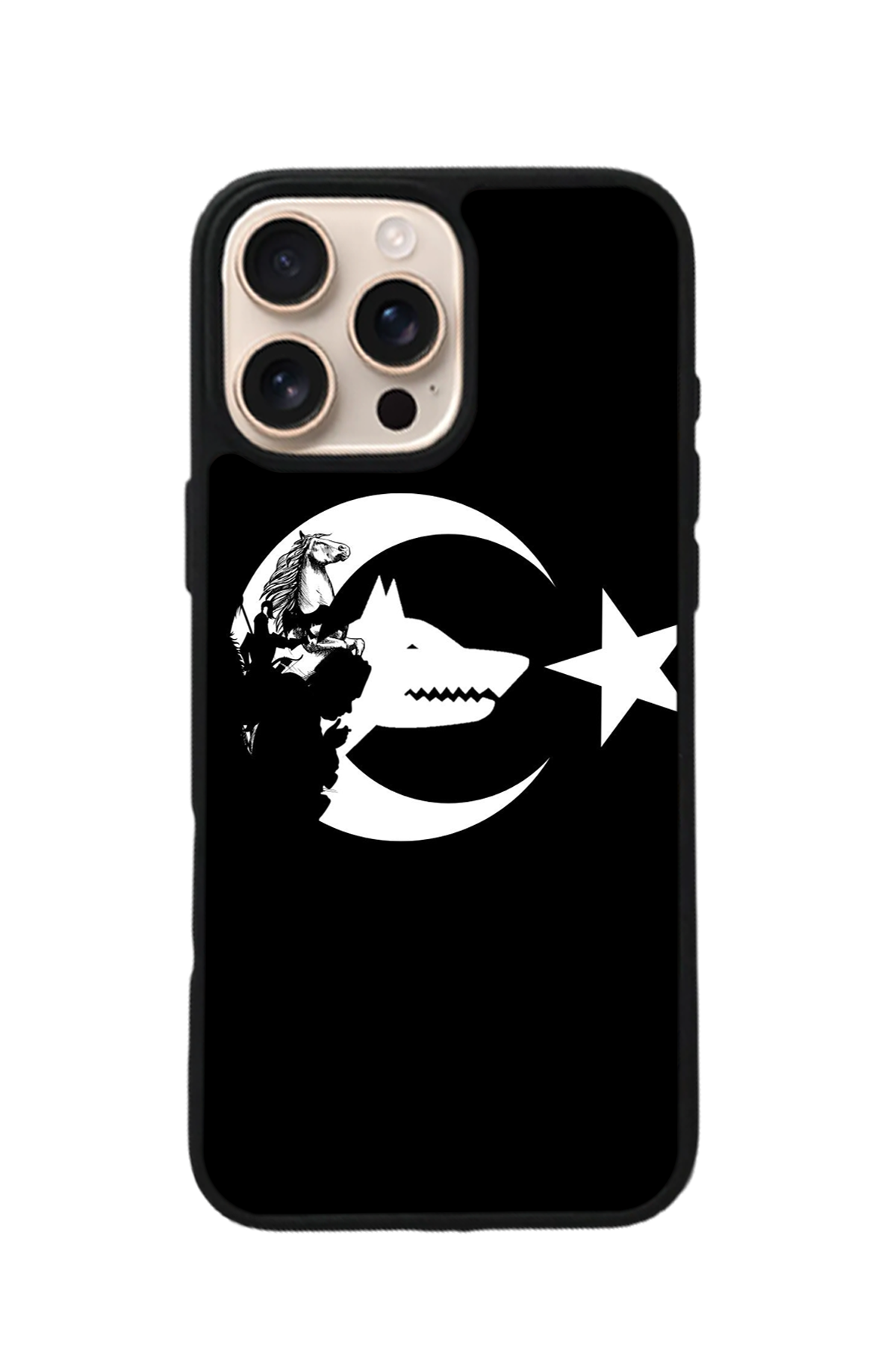 iPhone 16 Pro Uyumlu Türk Tasarımlı Glossy Premium Kılıf