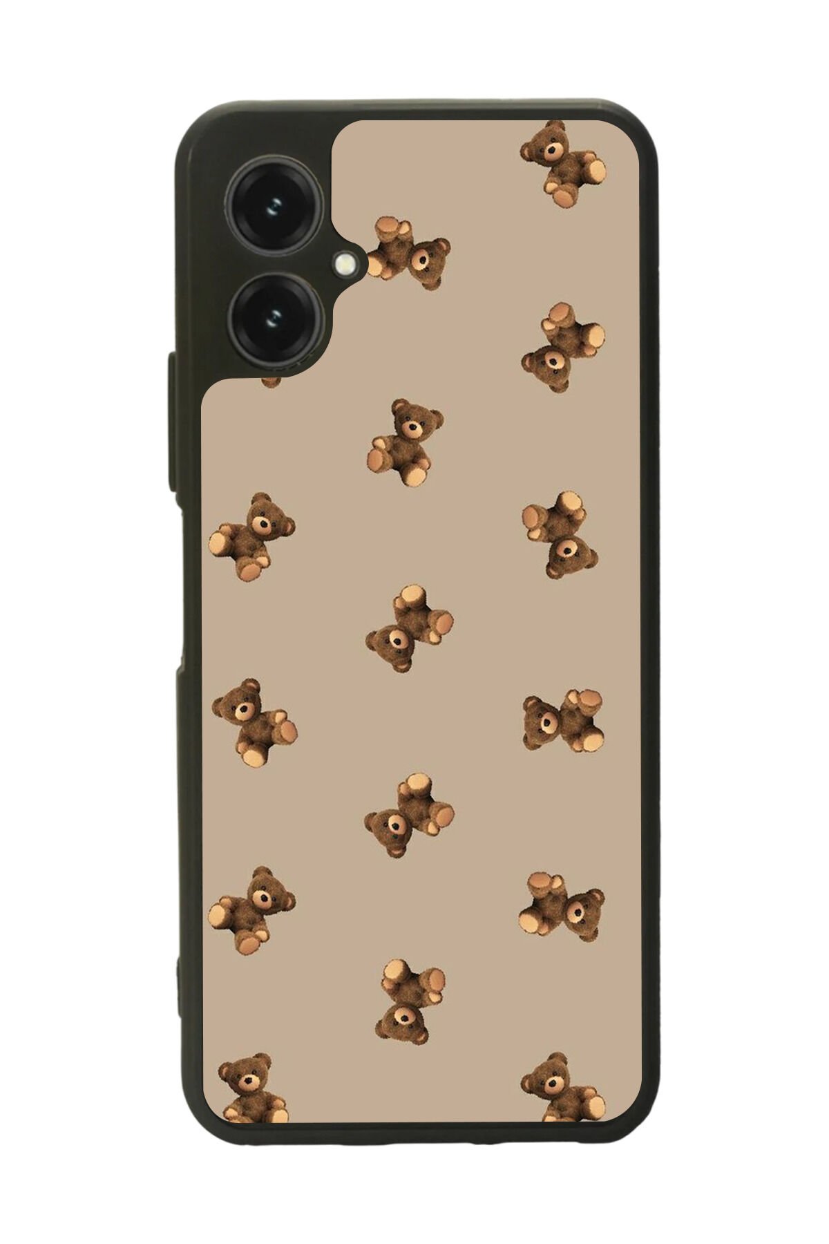 Omix X5 Uyumlu Ayı Tasarımlı Glossy Premium Kılıf