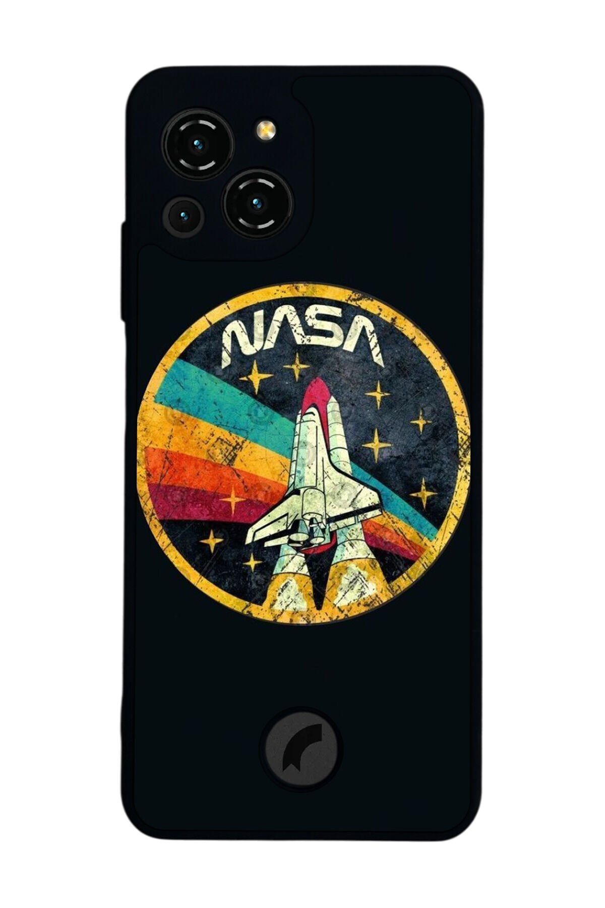 Reeder S23 Pro Max Uyumlu Nasa Tasarımlı Glossy Premium Kılıf
