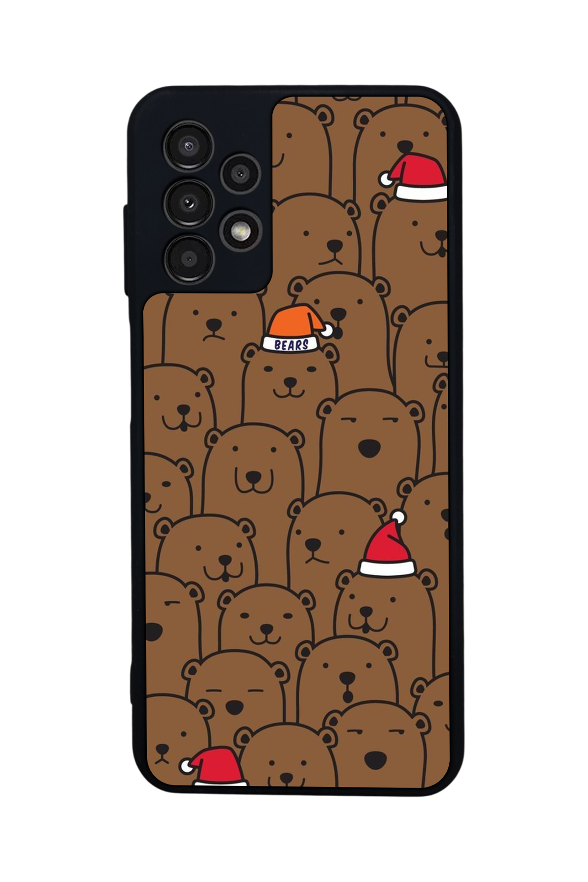 Samsung Galaxy A23 Uyumlu Ayı Tasarımlı Glossy Premium Kılıf