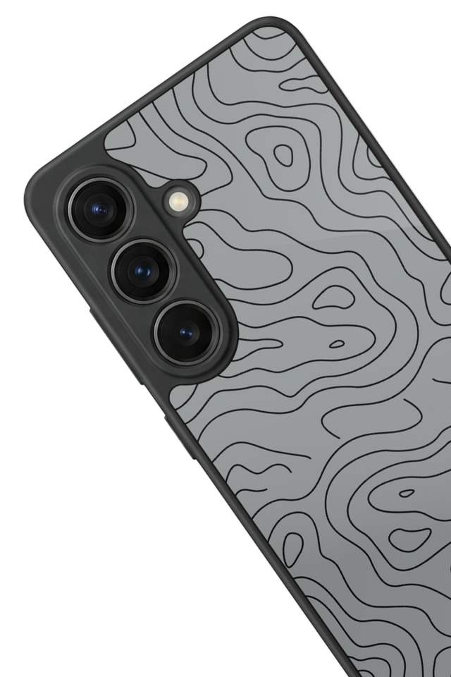 Samsung Galaxy S26 Uyumlu Çizgi Sanatı Tasarımlı Glossy Premium Kılıf