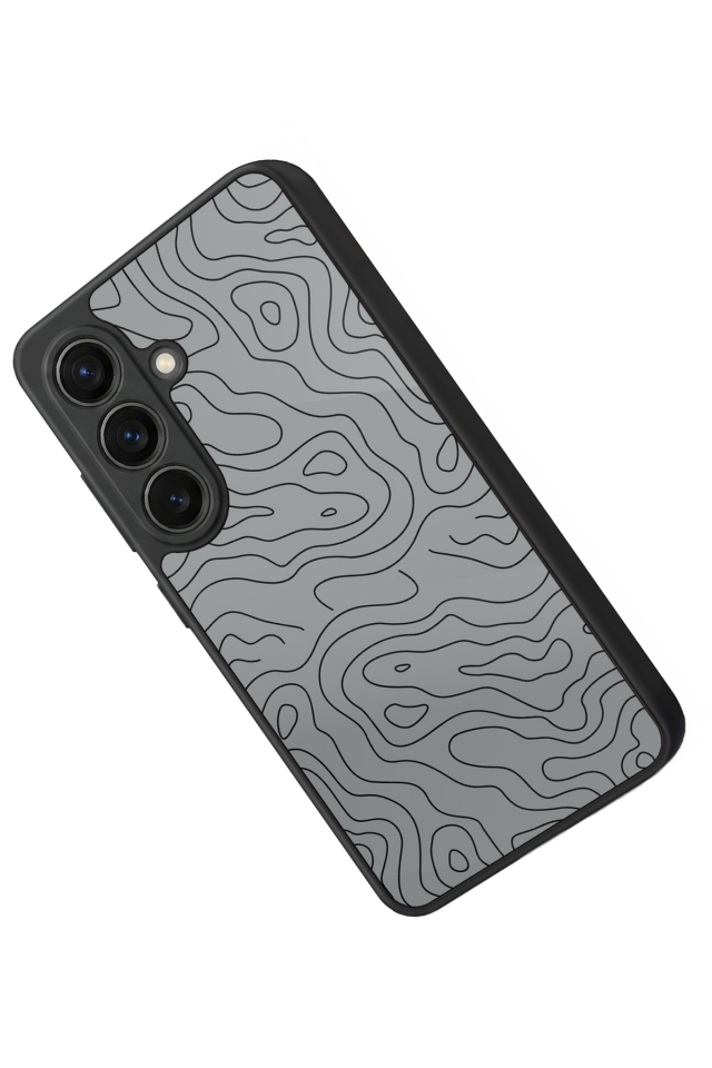 Samsung Galaxy S26 Uyumlu Çizgi Sanatı Tasarımlı Glossy Premium Kılıf