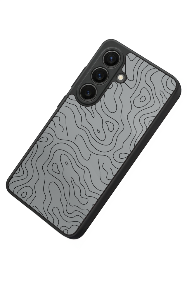 Samsung Galaxy S26 Uyumlu Çizgi Sanatı Tasarımlı Glossy Premium Kılıf
