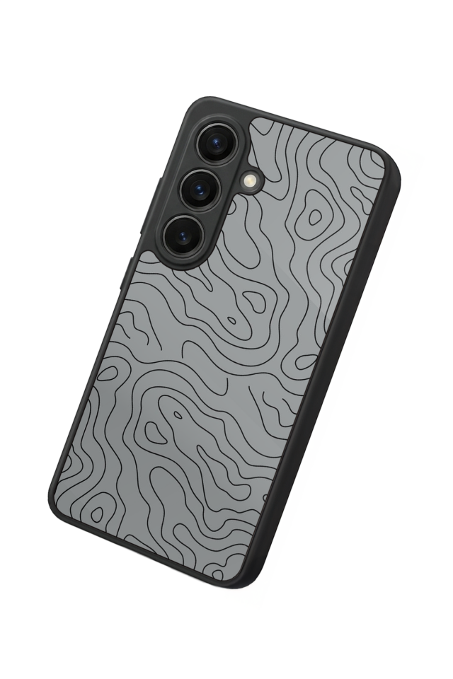 Samsung Galaxy S26 Uyumlu Çizgi Sanatı Tasarımlı Glossy Premium Kılıf