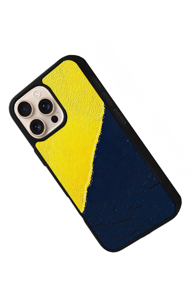 iPhone 16 Pro Max Uyumlu Fenerbahce Tasarımlı Glossy Premium Kılıf