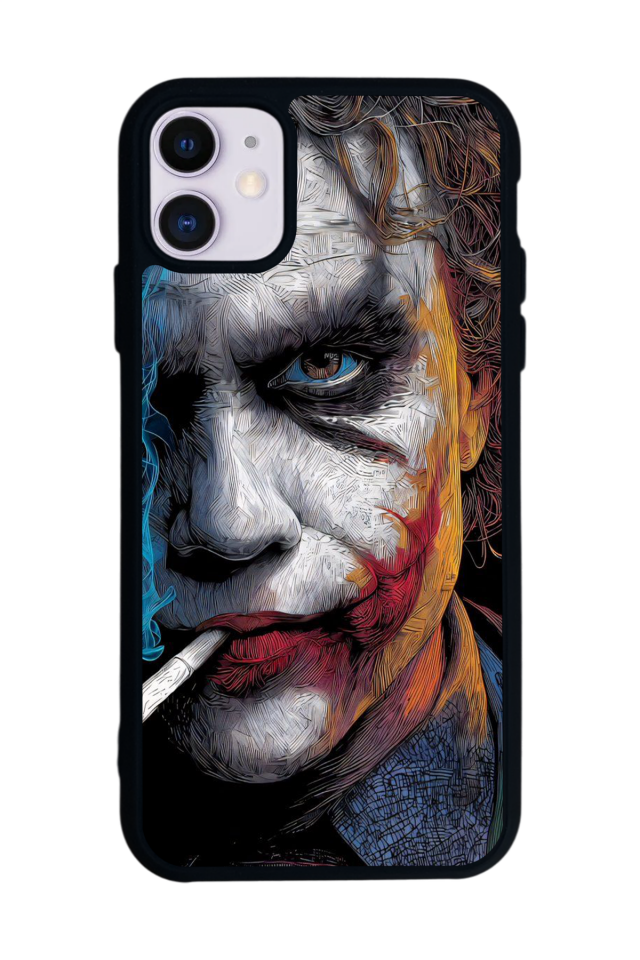 iPhone 11 Uyumlu Joker Tasarımlı Glossy Premium Kılıf