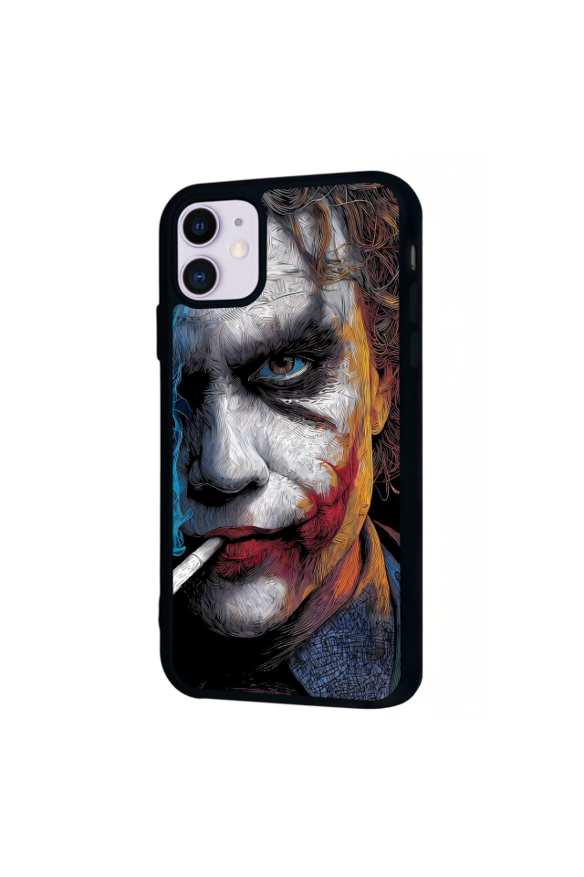 iPhone 11 Uyumlu Joker Tasarımlı Glossy Premium Kılıf