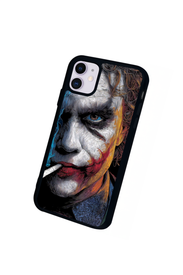 iPhone 11 Uyumlu Joker Tasarımlı Glossy Premium Kılıf