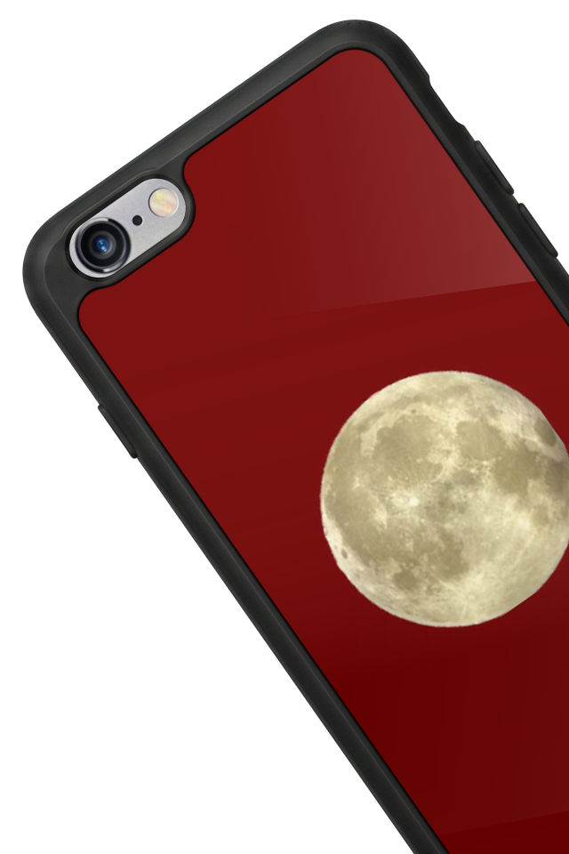 iPhone 6s Plus Uyumlu Kirmizi Tasarımlı Glossy Premium Kılıf