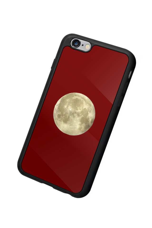 iPhone 6s Plus Uyumlu Kirmizi Tasarımlı Glossy Premium Kılıf