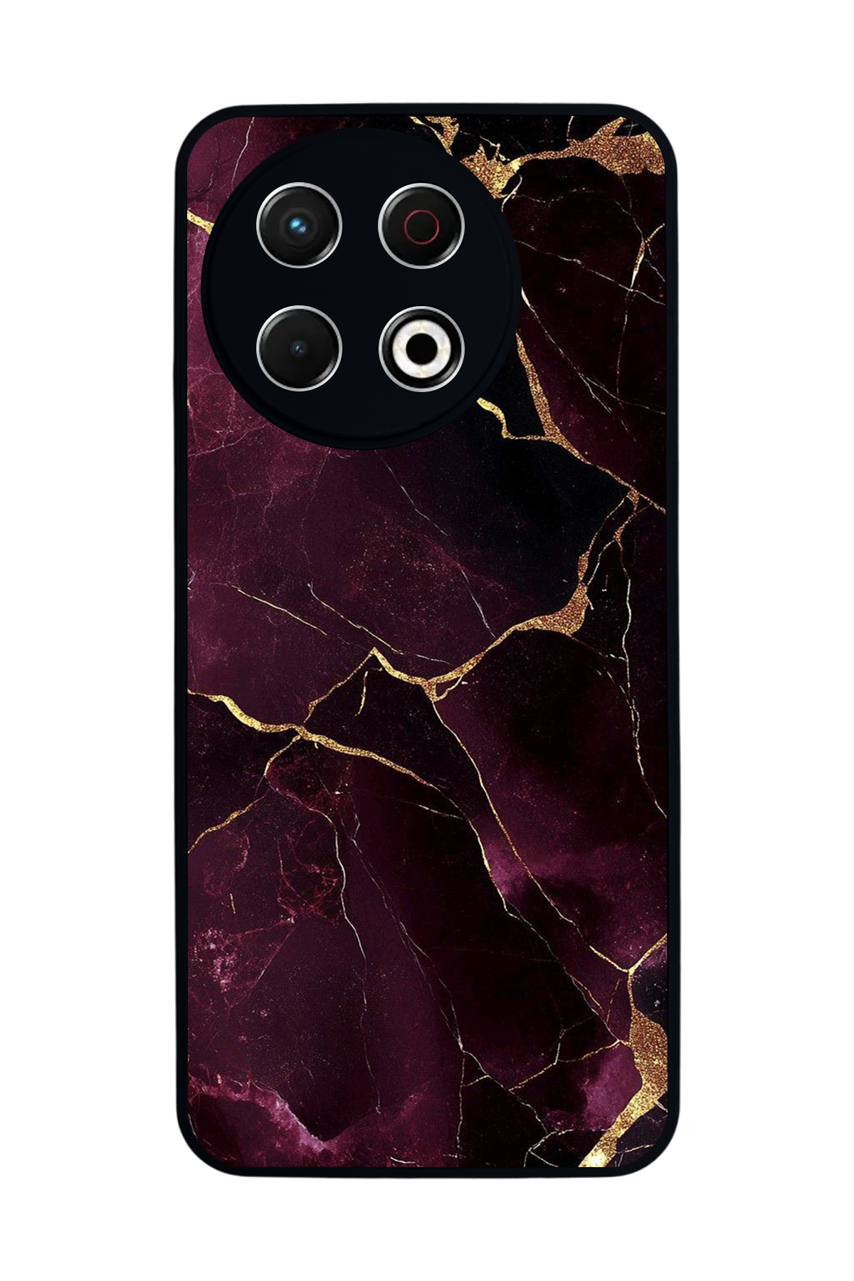 Tecno Spark 30 Pro Uyumlu Mermer Marble Tasarımlı Glossy Premium Kılıf