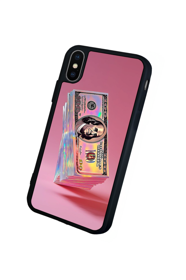 iPhone XS Max Uyumlu Money Para Tasarımlı Glossy Premium Kılıf