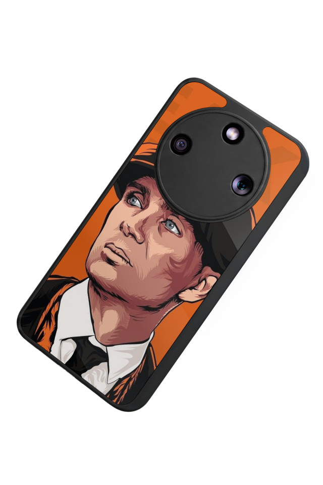 Honor Magic 8 Lite Uyumlu Peaky Blinders Tasarımlı Glossy Premium Kılıf