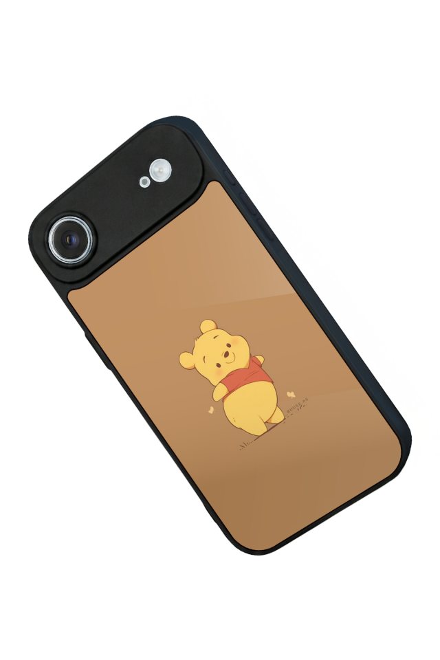 iPhone 17 Air Uyumlu Winnie Tasarımlı Glossy Premium Kılıf