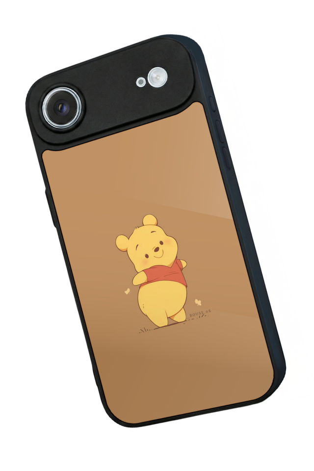 iPhone 17 Air Uyumlu Winnie Tasarımlı Glossy Premium Kılıf