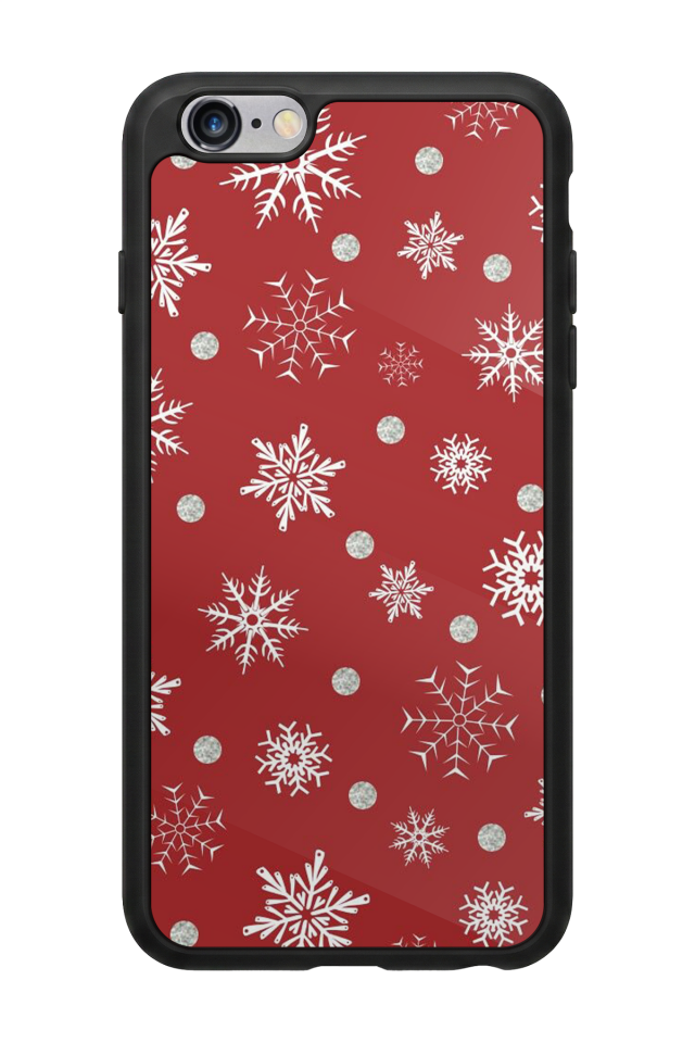 iPhone 6 Plus Uyumlu Yilbasi Christmas Tasarımlı Glossy Premium Kılıf