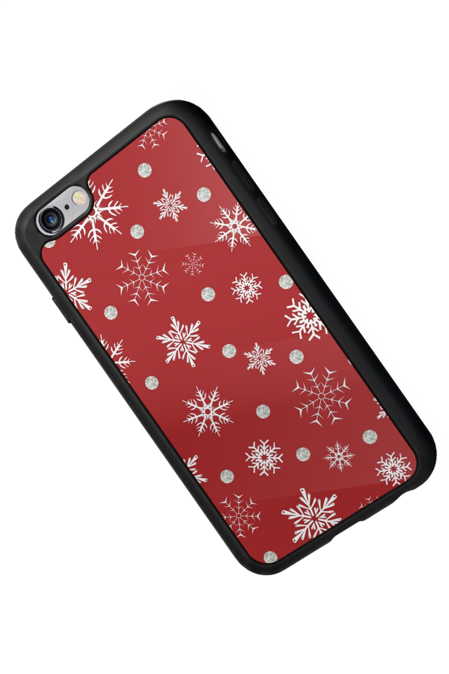 iPhone 6 Plus Uyumlu Yilbasi Christmas Tasarımlı Glossy Premium Kılıf