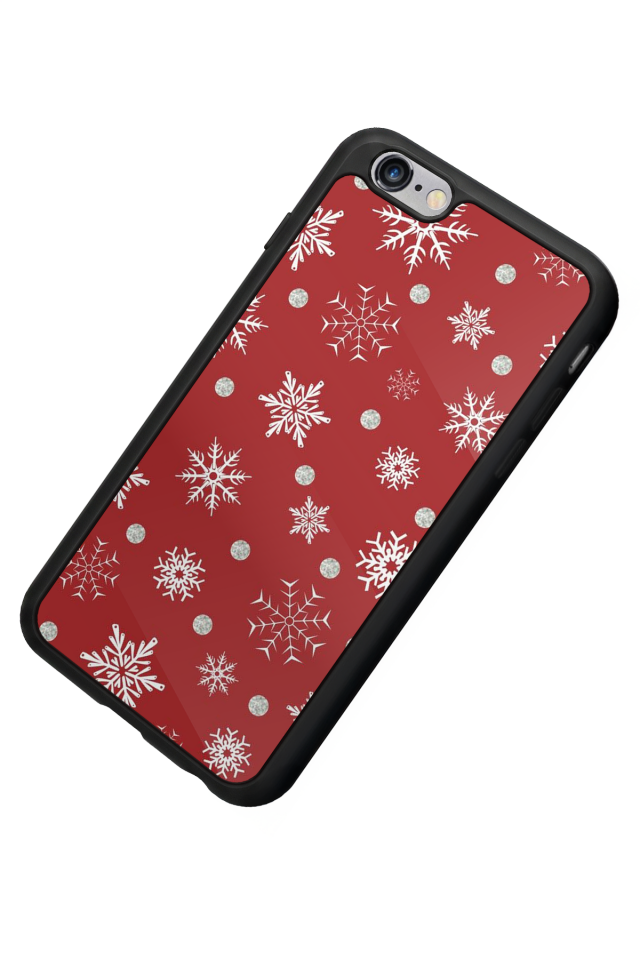 iPhone 6 Plus Uyumlu Yilbasi Christmas Tasarımlı Glossy Premium Kılıf
