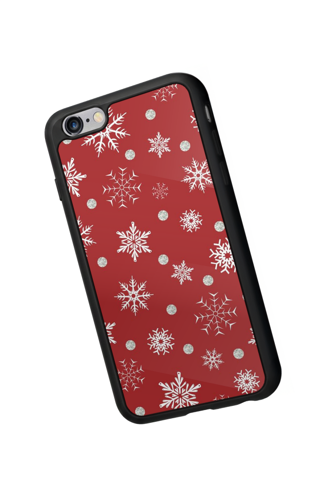 iPhone 6 Plus Uyumlu Yilbasi Christmas Tasarımlı Glossy Premium Kılıf