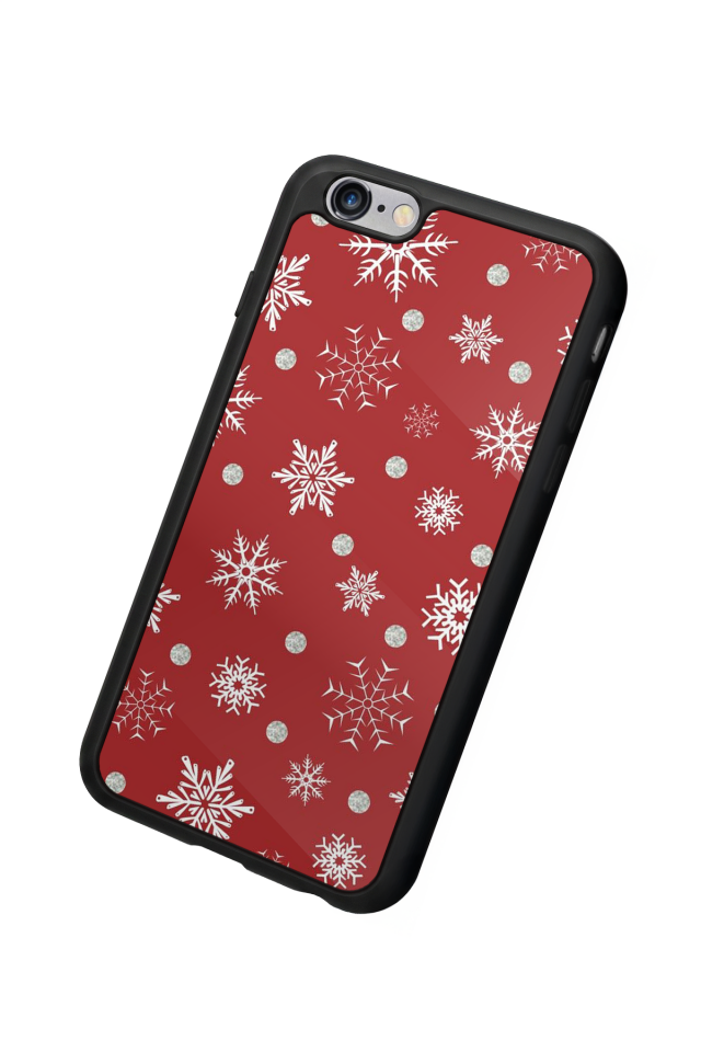 iPhone 6 Plus Uyumlu Yilbasi Christmas Tasarımlı Glossy Premium Kılıf