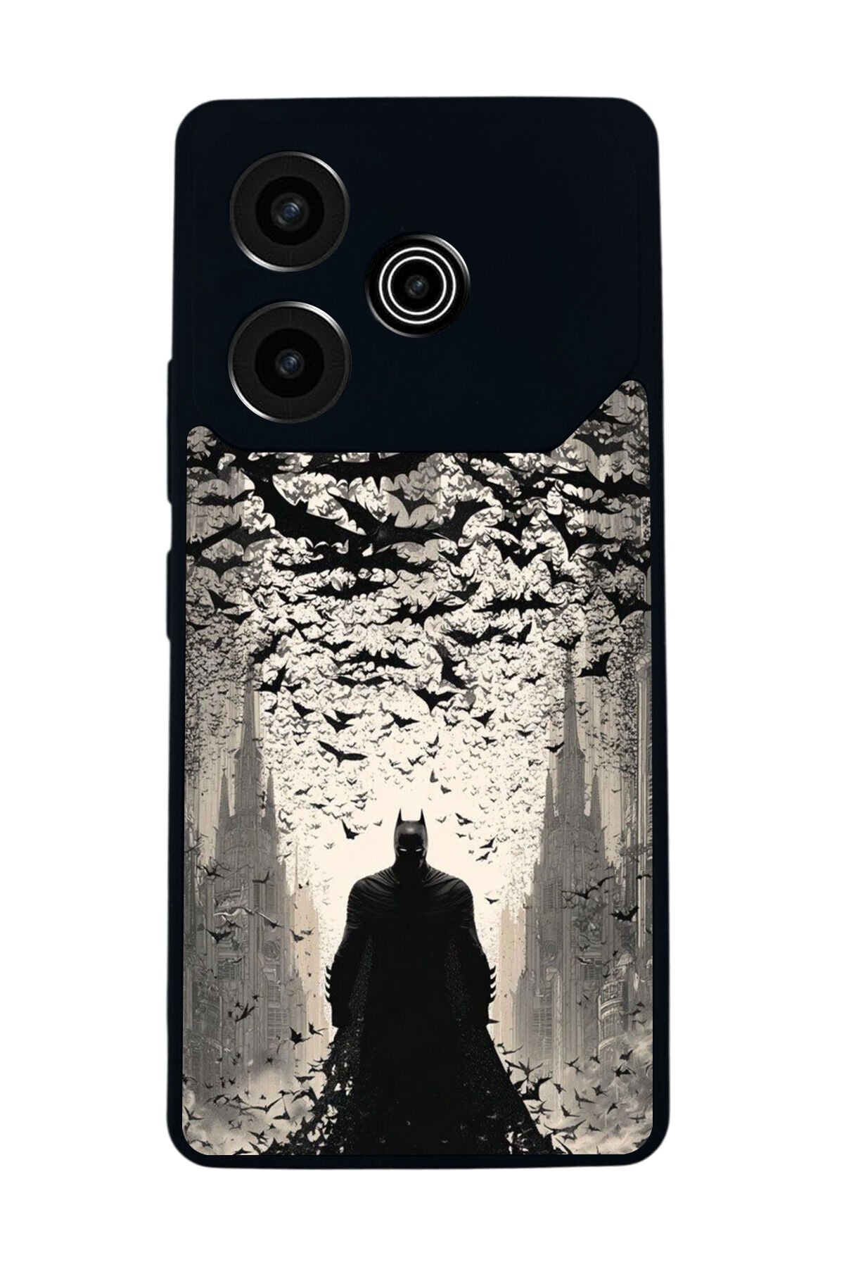 Tecno Pova 6 Uyumlu Batman Tasarımlı Glossy Premium Kılıf