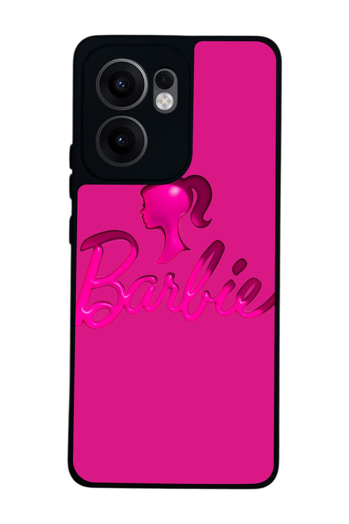 Oppo Reno 13F Uyumlu Barbie Tasarımlı Glossy Premium Kılıf