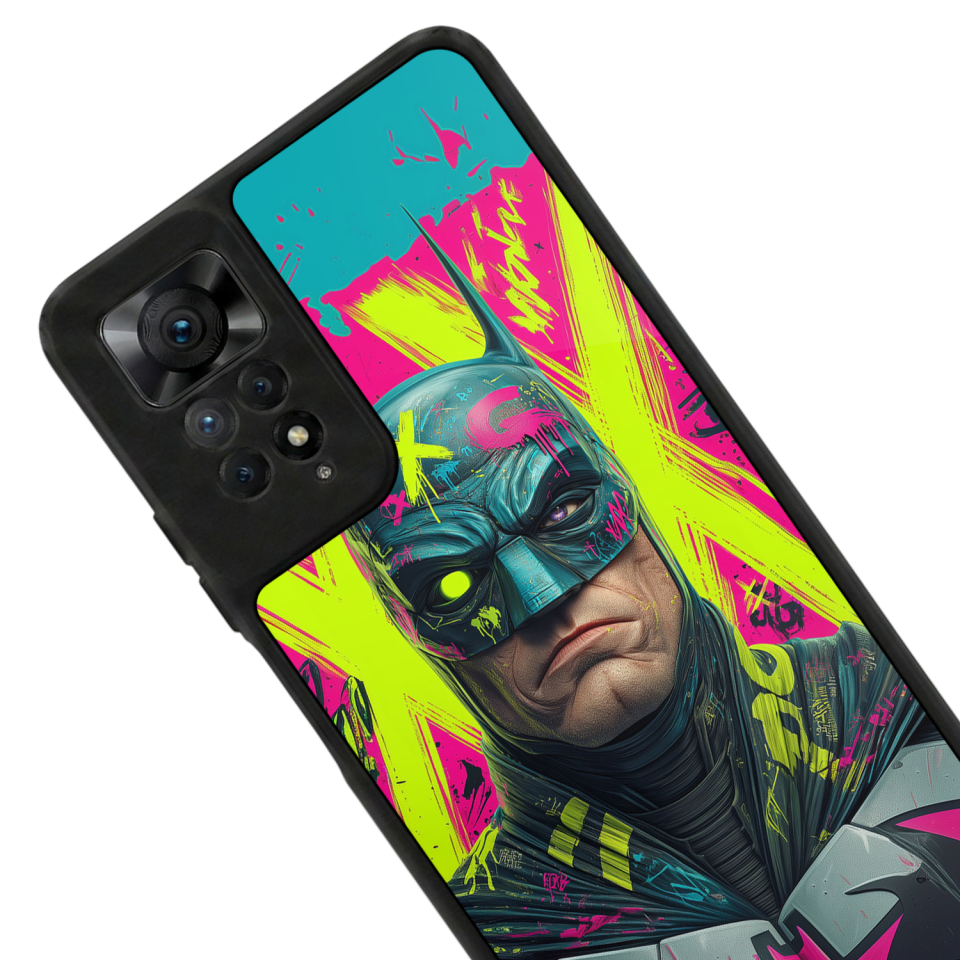 Xiaomi Redmi Note 12 Pro Uyumlu Batman Tasarımlı Glossy Premium Kılıf