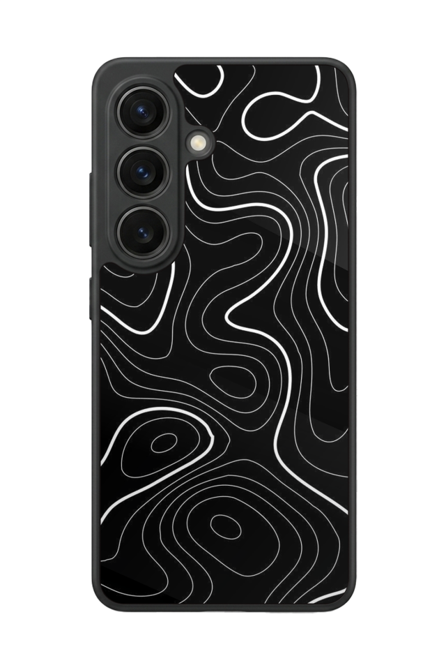 Samsung Galaxy S26 Uyumlu Çizgi Sanatı Tasarımlı Glossy Premium Kılıf