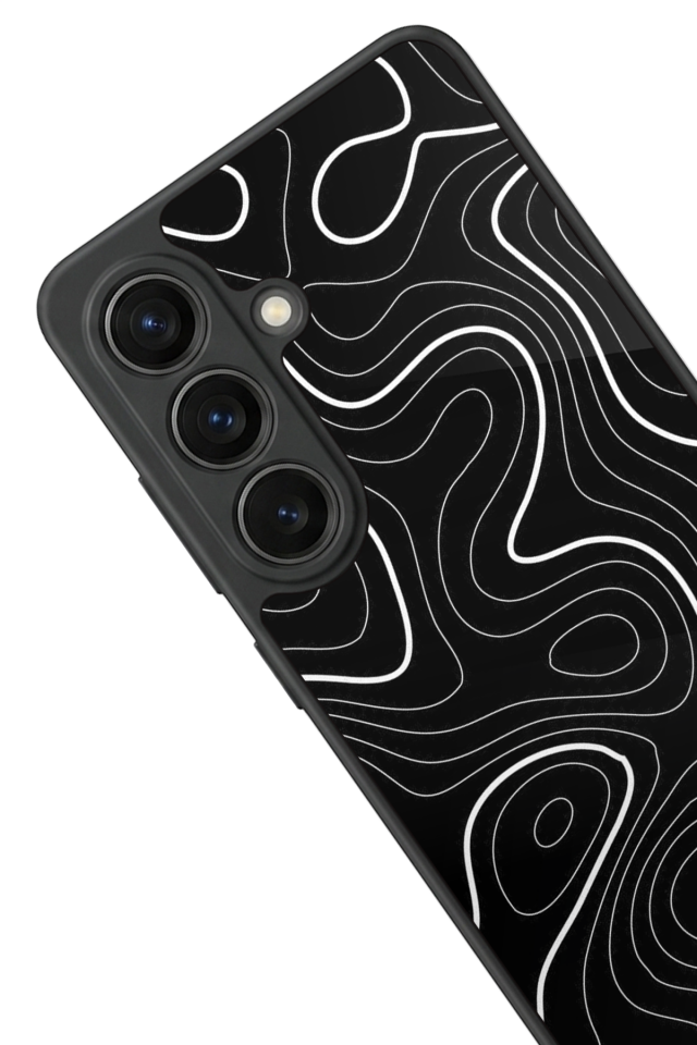 Samsung Galaxy S26 Uyumlu Çizgi Sanatı Tasarımlı Glossy Premium Kılıf