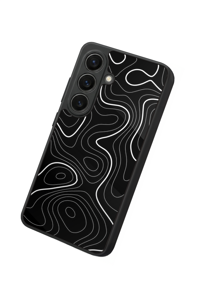 Samsung Galaxy S26 Uyumlu Çizgi Sanatı Tasarımlı Glossy Premium Kılıf