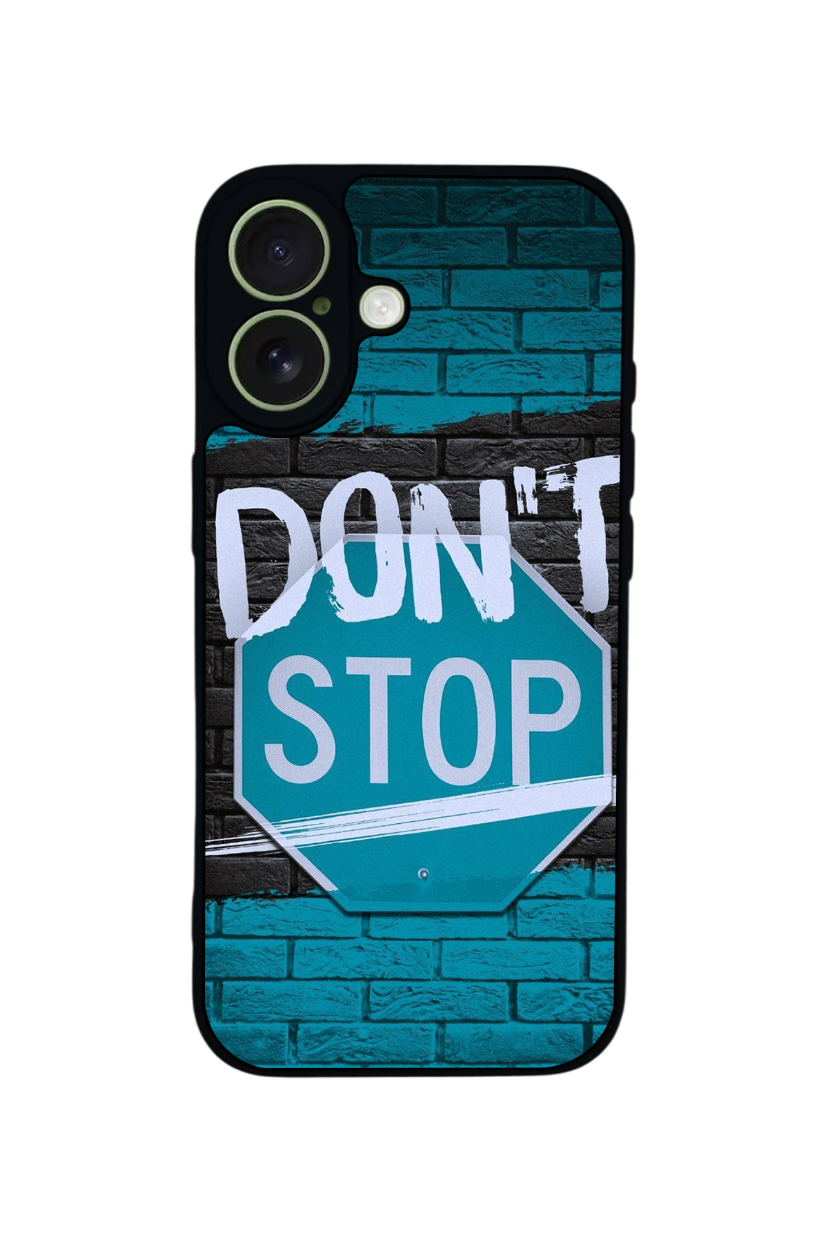 iPhone 17 Uyumlu Dont Stop Tasarımlı Glossy Premium Kılıf