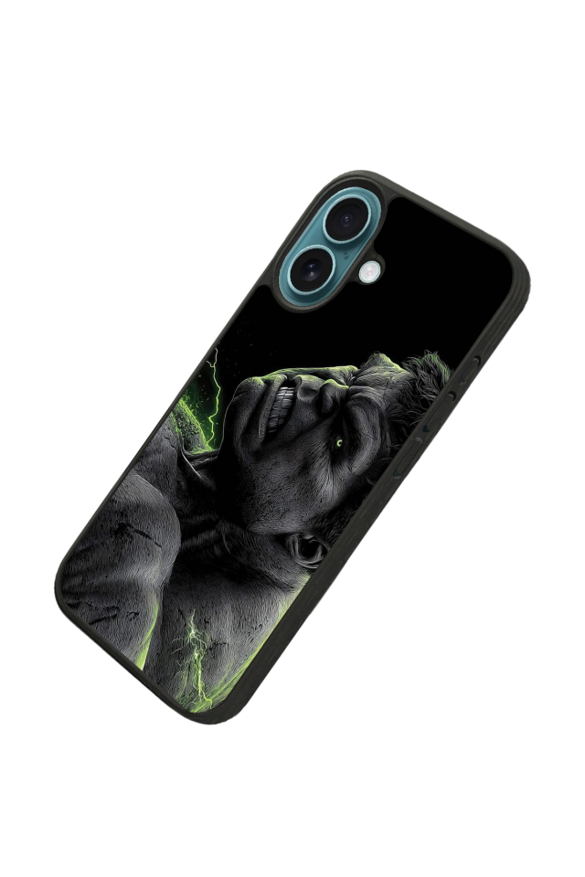 iPhone 16 Uyumlu Hulk Tasarımlı Glossy Premium Kılıf