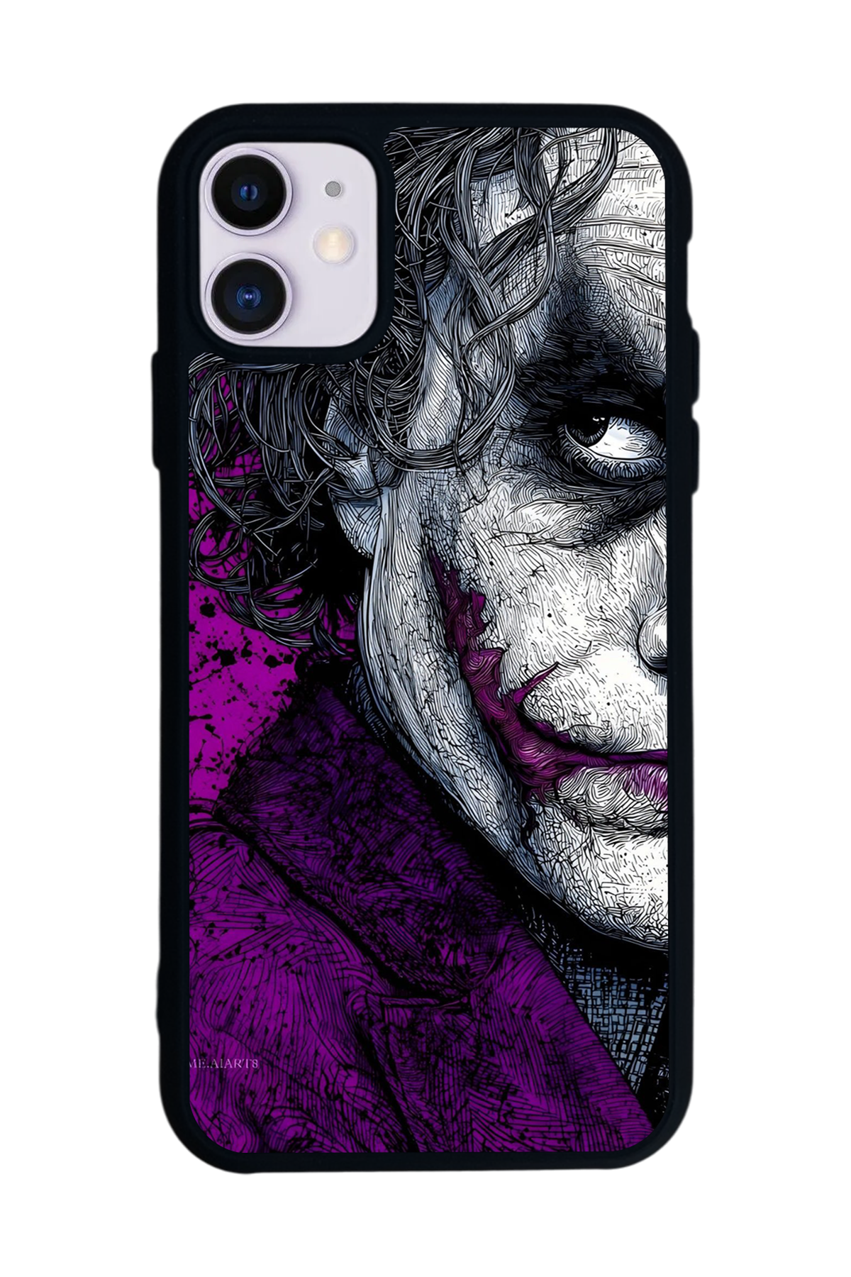 iPhone 11 Uyumlu Joker Tasarımlı Glossy Premium Kılıf