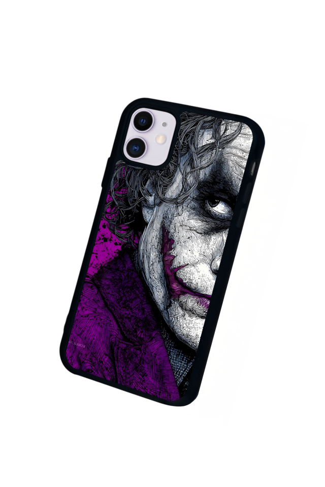 iPhone 11 Uyumlu Joker Tasarımlı Glossy Premium Kılıf