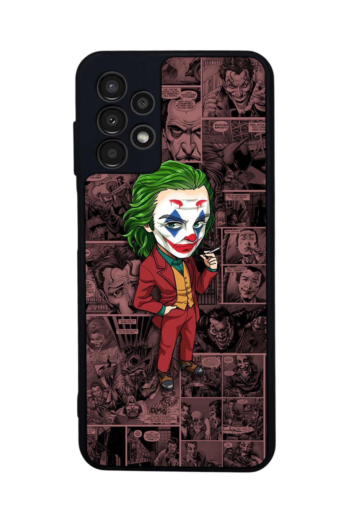 Samsung Galaxy A13 Uyumlu Joker Tasarımlı Glossy Premium Kılıf